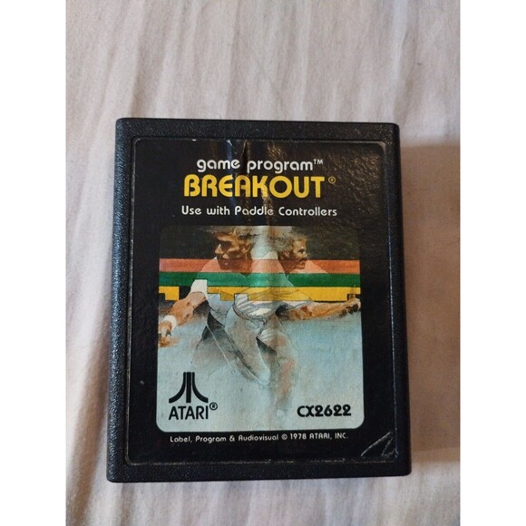 Breakout for Atari 2600. Tested & Works. Vintage 1978. No Top Label. - Picture 1 of 3